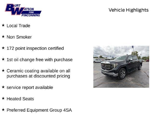 Used 2022 GMC Sierra 1500 SLT AWD/4WD image 9