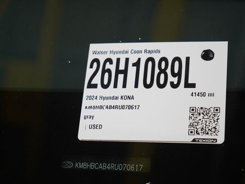 Used 2024 Hyundai Kona SEL AWD/4WD image 27