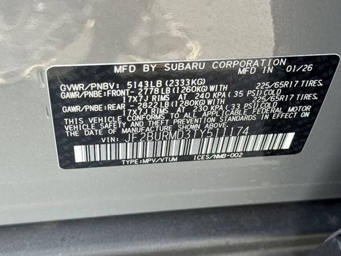 New 2026 Subaru Outback Wilderness AWD/4WD image 32