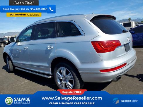 Used 2013 Audi Q7 3.0T S line Prestige AWD/4WD image 3