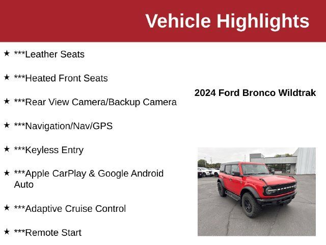 Used 2024 Ford Bronco Wildtrak AWD/4WD image 10