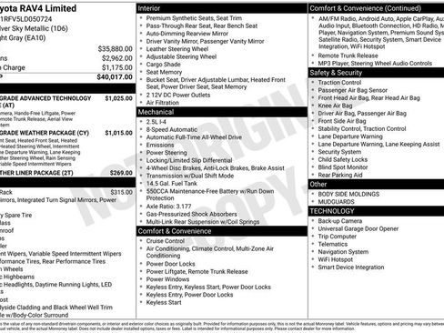 Used 2020 Toyota RAV4 Limited image 10