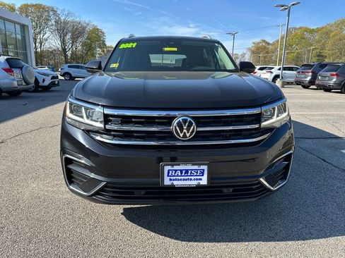 Used 2021 Volkswagen Atlas SEL R-Line AWD/4WD image 2