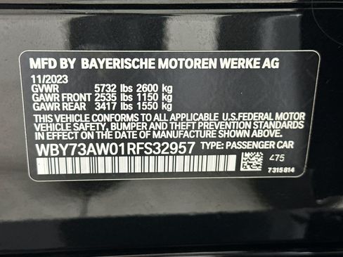 Certified 2024 BMW i4 eDrive40 w/ M Sport Package RWD image 28