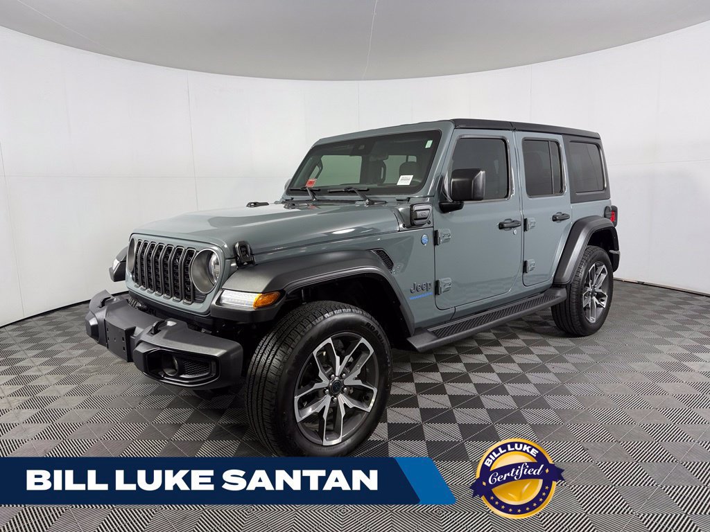 Used 2025 Jeep Wrangler Unlimited Sport S 4xe w/ Convenience Group AWD/4WD 360° Tour