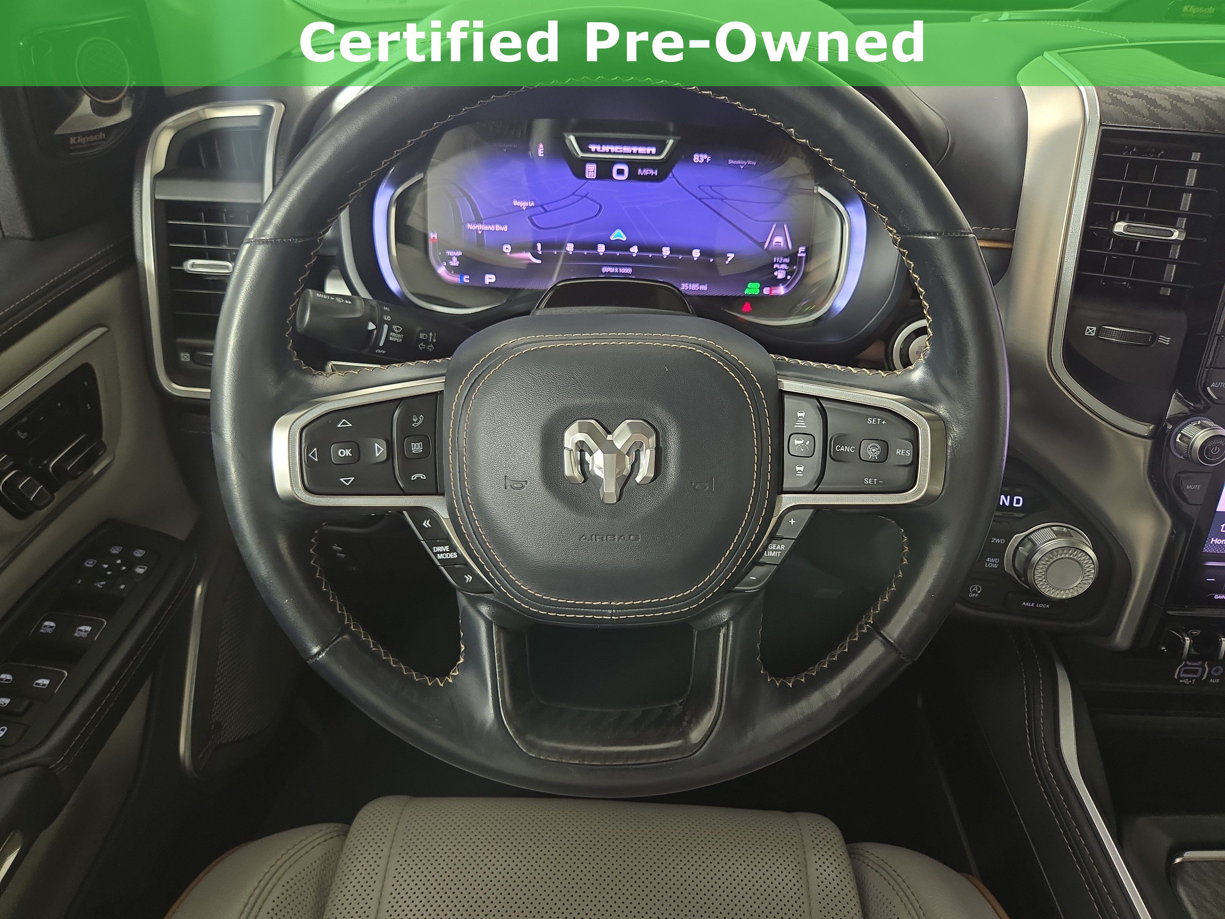 Certified 2025 RAM 1500 Tungsten w/ Towing Technology Group AWD/4WD image 15