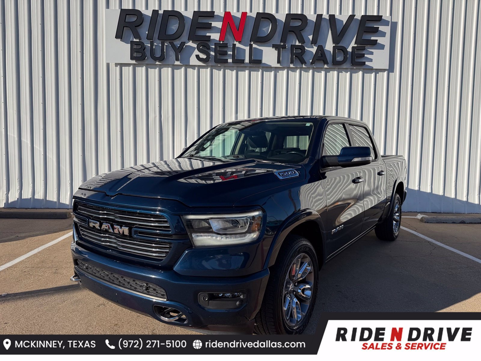Used 2021 RAM 1500 Laramie w/ Laramie Southwest Edition RWD image 1