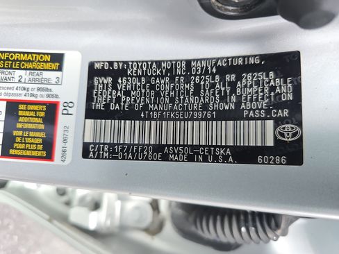 Used 2014 Toyota Camry SE image 32