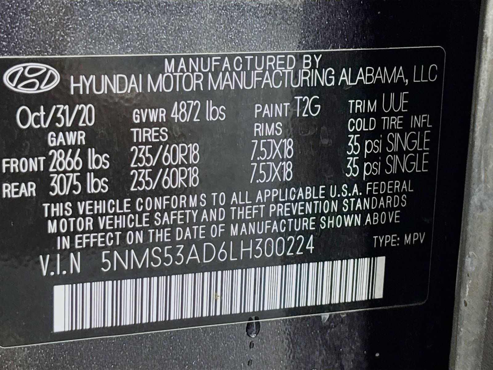 Used 2020 Hyundai Santa Fe Limited FWD image 32