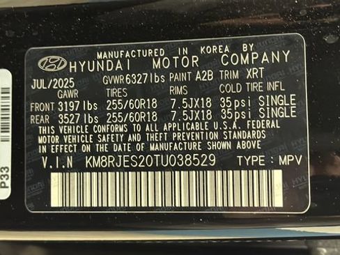 Used 2026 Hyundai Palisade XRT Pro AWD/4WD image 29