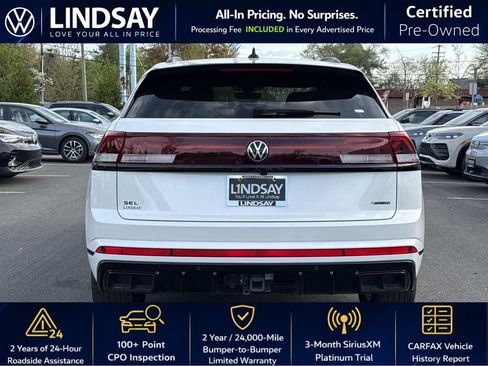 Certified 2025 Volkswagen Atlas Cross Sport SEL R-Line AWD/4WD image 4