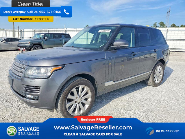 Used 2014 Land Rover Range Rover HSE AWD/4WD image 1