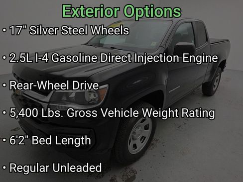 Used 2021 Chevrolet Colorado W/T w/ WT Convenience Package RWD image 6
