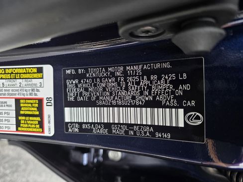 New 2025 Lexus ES 350 w/ Premium Package image 34