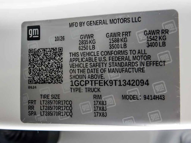 New 2026 Chevrolet Colorado ZR2 w/ Technology Package AWD/4WD image 23