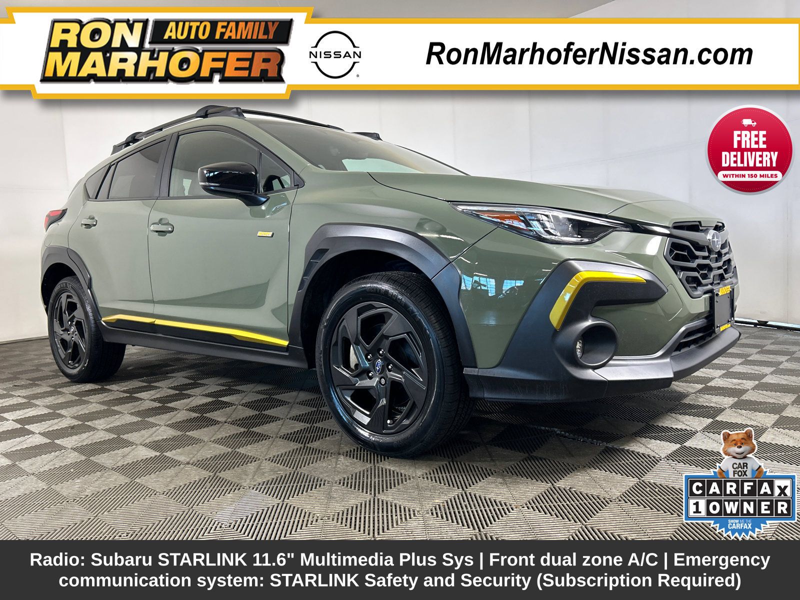 Used 2024 Subaru Crosstrek 2.5i Sport w/ Crosstrek Mirror Package AWD/4WD 360° Tour