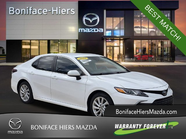 Used 2021 Toyota Camry LE FWD image 1