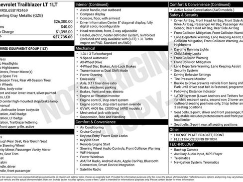 Used 2025 Chevrolet TrailBlazer LT image 26