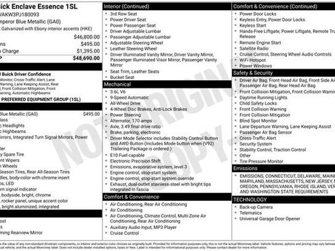 Certified 2023 Buick Enclave Essence image 43