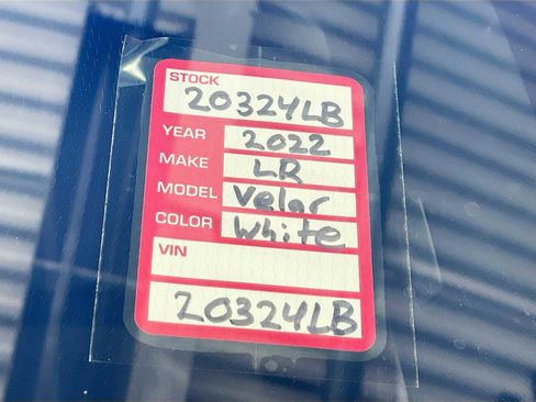 Certified 2022 Land Rover Range Rover Velar R-Dynamic S AWD/4WD image 20