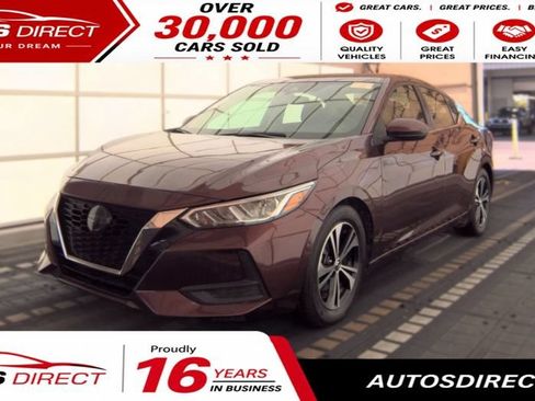 Used 2022 Nissan Sentra SV FWD image 1