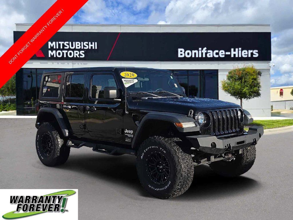 Used 2020 Jeep Wrangler Unlimited Sport S AWD/4WD image 1