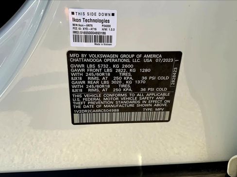 Certified 2024 Volkswagen Atlas SE image 63