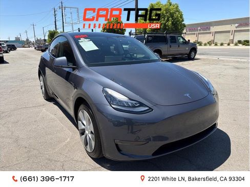 Used 2021 Tesla Model Y Long Range AWD/4WD image 1