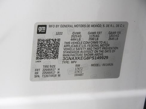 Certified 2023 Chevrolet Equinox LT image 21