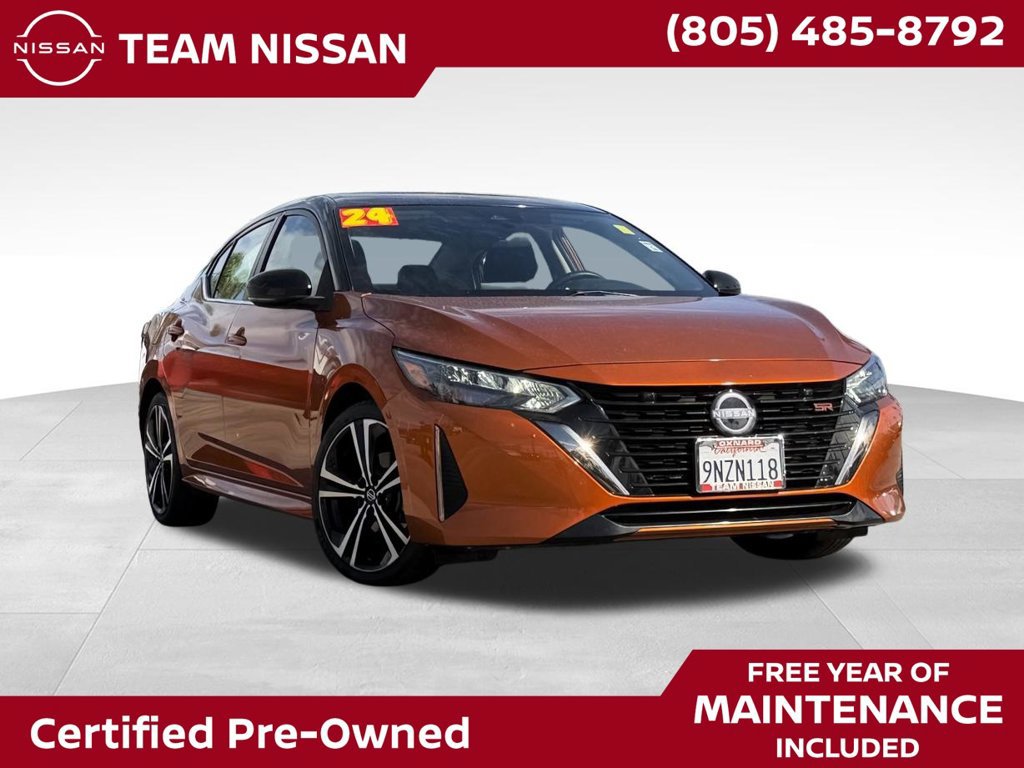 Certified 2024 Nissan Sentra SR FWD 360° Tour