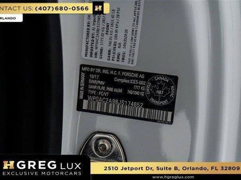 Used 2018 Porsche 911 GT3 RWD image 51