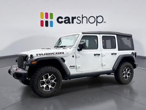 Used 2022 Jeep Wrangler Unlimited Rubicon w/ LED Lighting Group AWD/4WD image 1