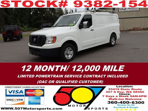Used 2016 Nissan NV 2500 SV w/ Technology Package RWD image 2