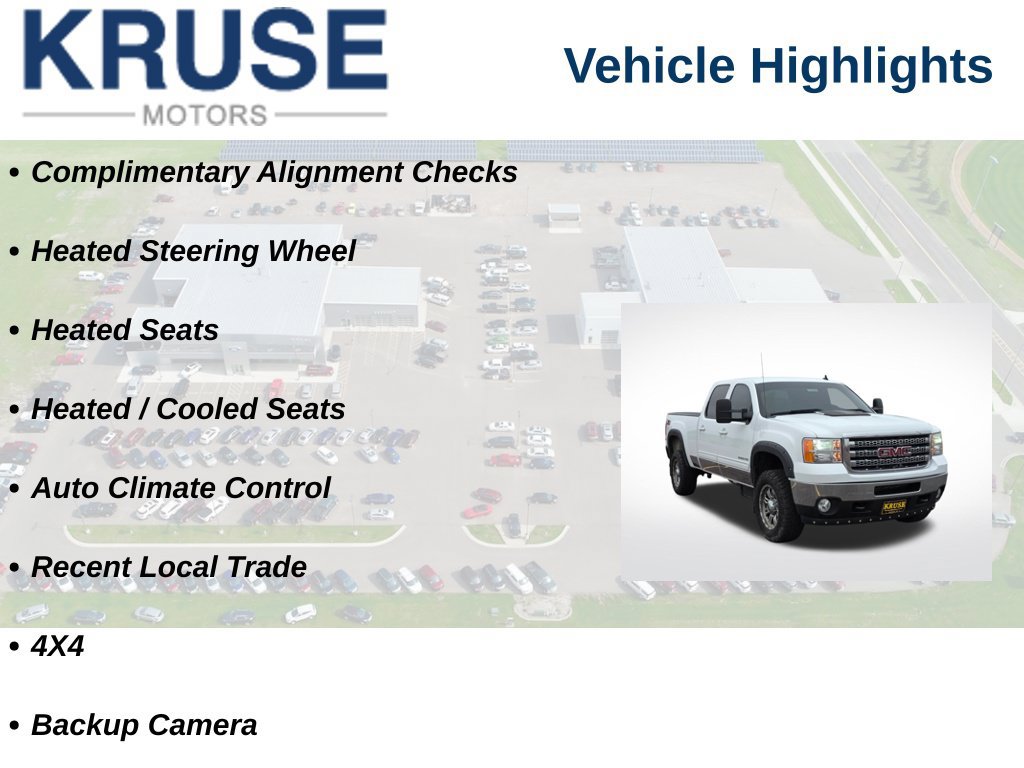 Used 2013 GMC Sierra 2500 SLT w/ Suspension Package, Off-Road AWD/4WD image 18