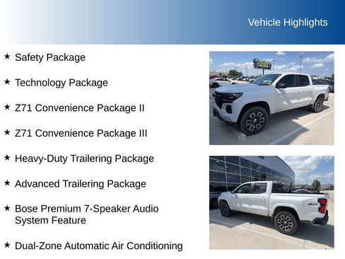 Used 2023 Chevrolet Colorado Z71 w/ Z71 Convenience Package 2 AWD/4WD image 5