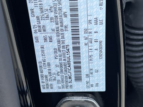 New 2025 Lincoln Corsair FWD w/ Equipment Group 101A image 33