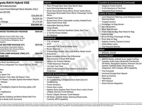 Used 2021 Toyota RAV4 XSE image 35