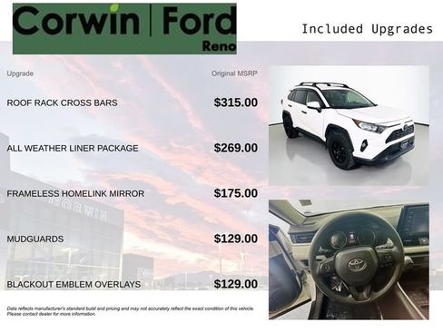 Used 2020 Toyota RAV4 XLE w/ All Weather Liner Package AWD/4WD image 3