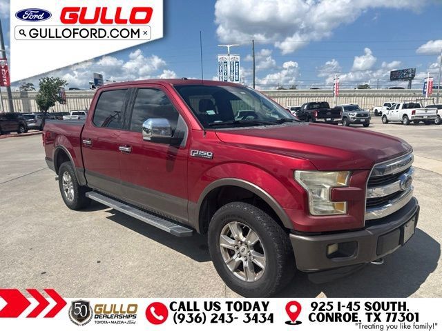 Used 2015 Ford F150 Lariat AWD/4WD image 2