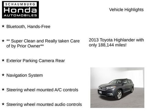 Used 2013 Toyota Highlander Limited image 7