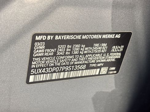 Certified 2023 BMW X3 sDrive30i w/ Convenience Package image 19