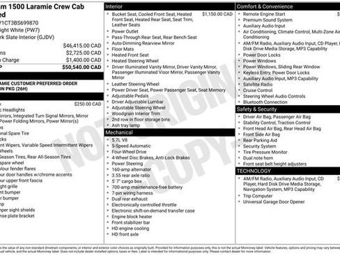 Used 2011 RAM 1500 Laramie AWD/4WD image 2