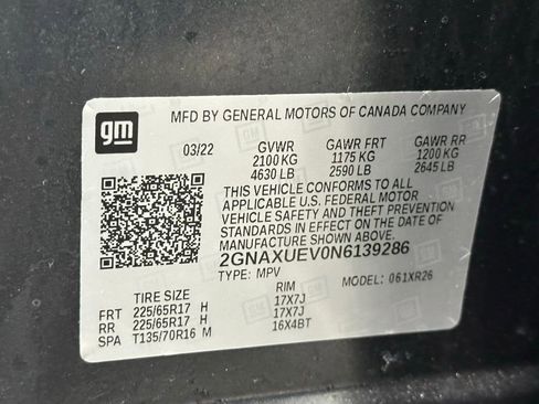 Used 2022 Chevrolet Equinox LT image 13