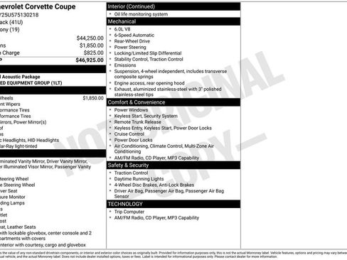 Used 2007 Chevrolet Corvette Coupe RWD image 10