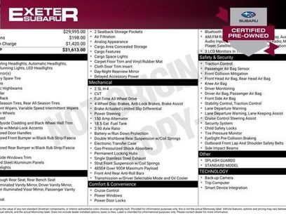 Certified 2025 Subaru Outback