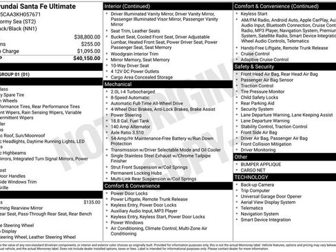 Used 2019 Hyundai Santa Fe AWD image 34