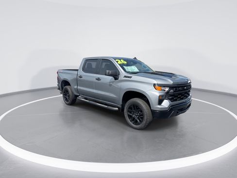 New 2026 Chevrolet Silverado 1500 Custom Trail Boss w/ Turbomax Blackout Package AWD/4WD image 2