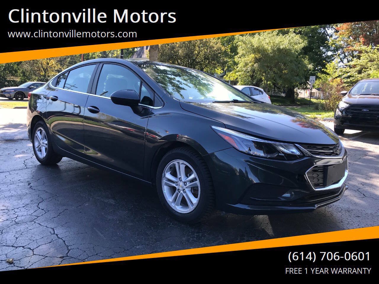 Used 2018 Chevrolet Cruze LT w/ Convenience Package FWD image 1
