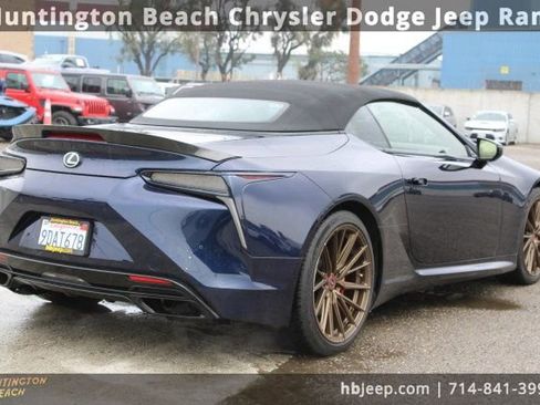 Used 2021 Lexus LC 500 Convertible w/ Touring Package image 5