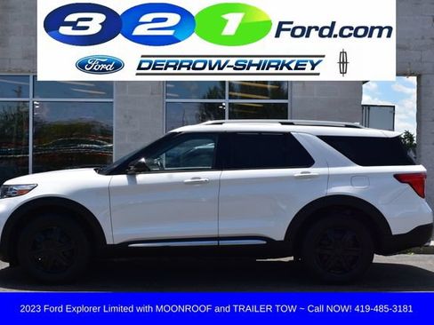 Used 2023 Ford Explorer Limited w/ Class IV Trailer Tow Package AWD/4WD image 2